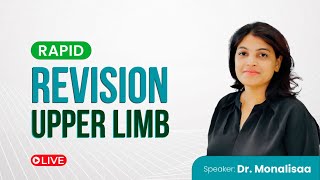 Anatomy of Upper Limb Rapid Revision - By Dr. Monalisa🚀