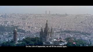 La Diada - Catalan National Day 2021 - We fight to win our independence