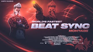 World's Fastest Beat Sync Montage Ever | Pikachu Use Thunderbolt Free Fire Montage By@APMXGAMING