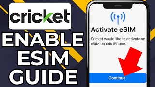 HOW TO ACTIVATE CRICKET WIRELESS E-SIM (2026)