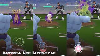 《Pokemon Go》怪力1打3火箭隊幹部克里夫的暗影驚角鹿🦌寶可夢 🚀Team GO Rocket Leader Cliff Shadow Pokemon