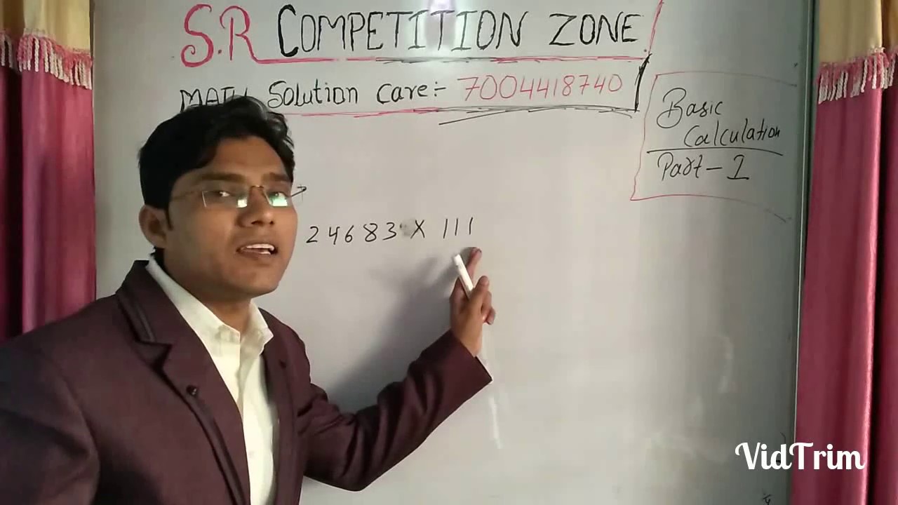 Basic Calculation Part 1 Youtube