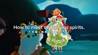 ‎ ﴾ 𝗦𝗸𝘆 ﴿ 光染めの季節🍭『不思議な精霊に会う方法+おまけ- How to meet mysterious spirits. OOB \u0026 Trivia』＊.