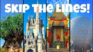 Top 10 Tips and Tricks to Skip the Lines At Walt Disney World!