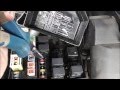 How to depressurize a car's the fuel lines / system.