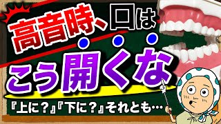 【口の開き方】高音が出せない原因の一つかも！【ボイトレ/歌が上手くなる】