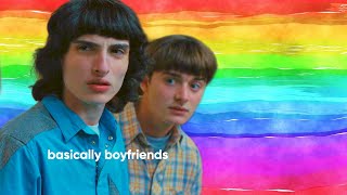 stranger things 4 but mike and will are basically boyfriends