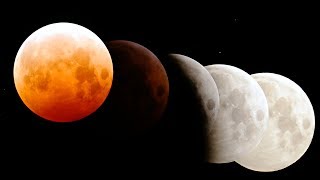 皆既月食　- Total lunar eclipse -