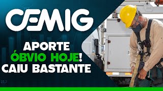 CEMIG CAIU BASTANTE! FIZ MAIS APORTES EXPLICANDO O MOTIVO