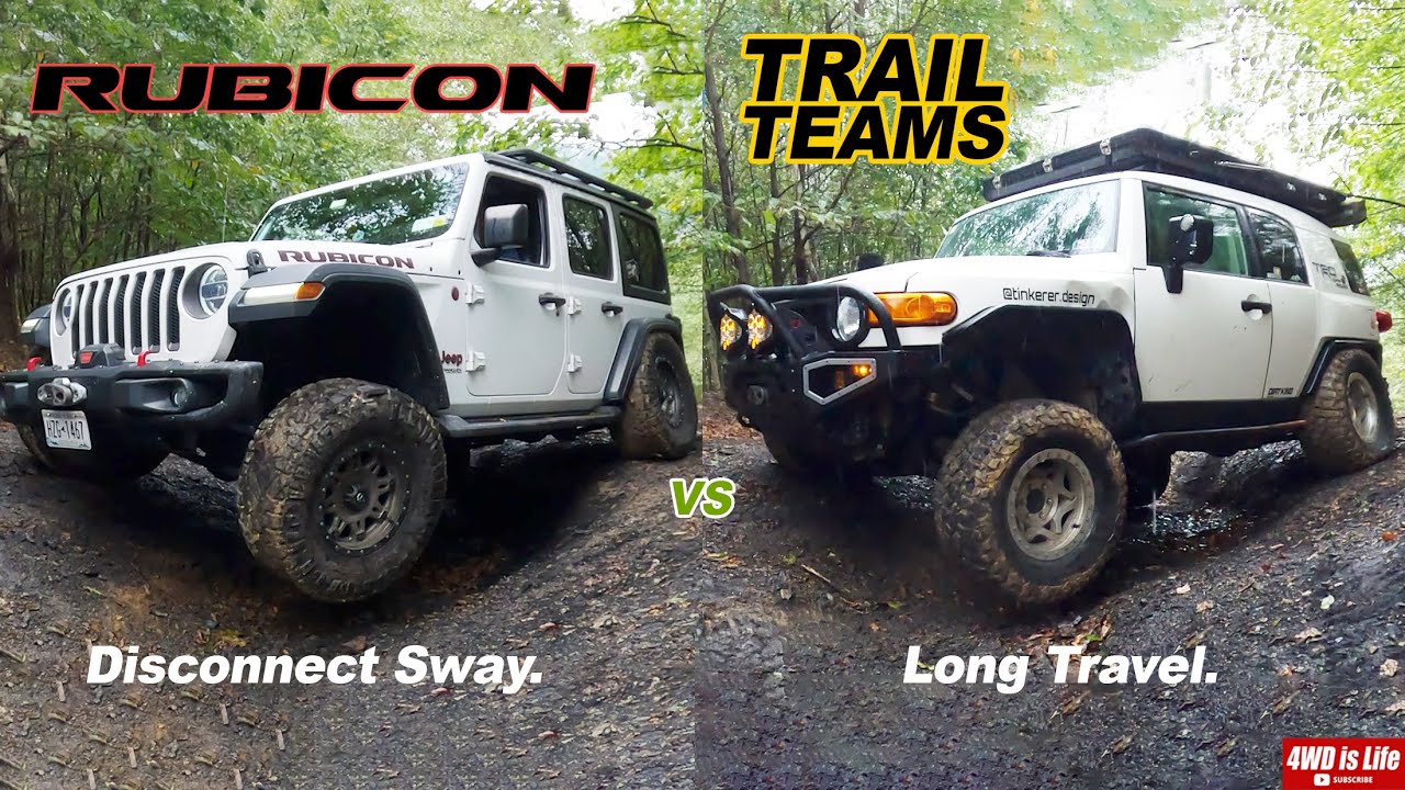 Toyota FJ Cruiser Vs Jeep Wrangler - Off-Road Comparison - YouTube