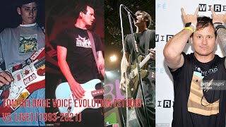 Tom DeLonge Voice Evolution (Studio vs. Live) (1993-2021)