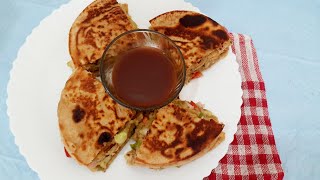 chapati sandwich| Roti sandwich |Tiffin recipe