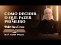 Palavra de Deus | Como decidir o que fazer primeiro (Lc 14,15-24) Ir. Maria Raquel 05/11