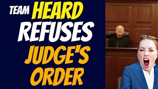 AMBER HEARD SHOCKED - Argues With Judge and Refuses Court Order | Celebrity Craze