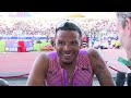 Canadians Andre De Grasse & Aaron Brown Discuss Rabat Diamond League 200m [Interview]