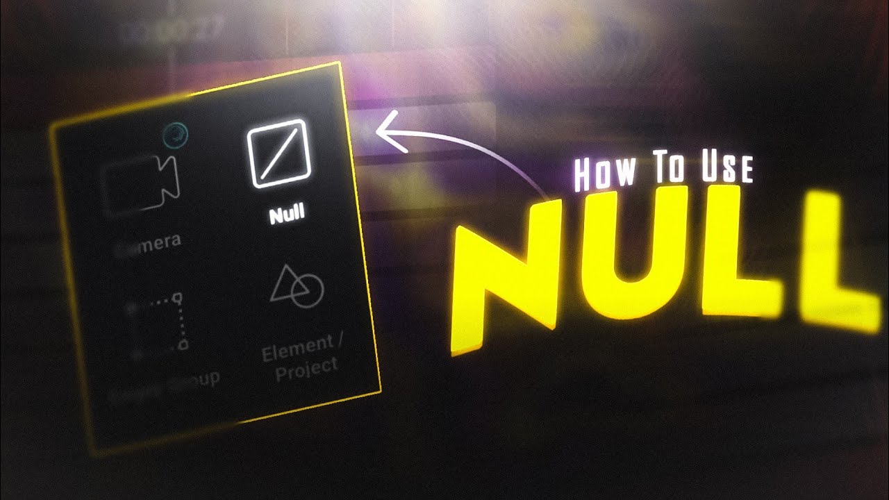 Null Tutorial In Alight Motion Youtube