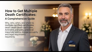 How to Get Multiple Death Certificates: A Comprehensive Guide