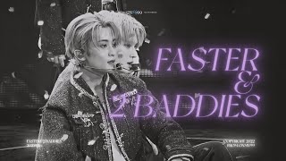 [4K]221216 KBS SONG FESTIVAL-FASTER+2BADDIES NCT 127 MARK FOCUS FANCAM 마크 직캠