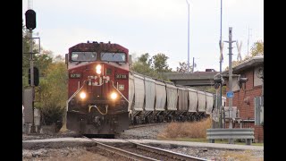 Railfanning the CPKC Heavener Sub in Joplin MO, 10-25-23.