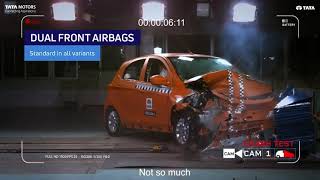 Tata Tiago Crash Test 2019