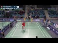 Match point - Jacobsen / Pihl vs Poperezhai / Ryshtovska - WD, SF - European U15 C'ships 2024