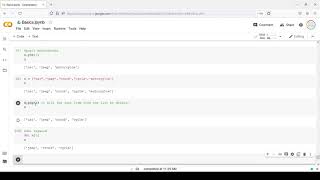 Python Tutorial 8: List Data Type Continue