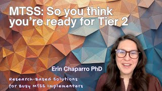 Is Your School Ready for Tier 2 Interventions?