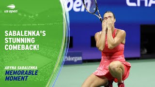 Sabalenka Fights Back From the Brink! | 2023 US Open
