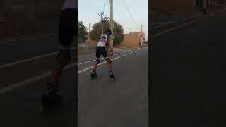 #practice of reversed skating #jai skater #shorts