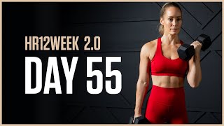 Full Body HIIT Workout with Weights // Day 55 HR12WEEK 2.0