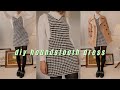 DIY crochet houndstooth sweater vest... I mean dress