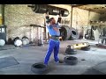 gijs 130 kg strict log press