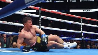 Jaime Munguia vs Sergiy Derevyanchenko 100% DEFEATED |  fight highlights | every