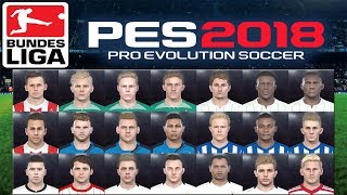 PES 2018 Bundesliga Facepack Incl. Miniface (Season 2017/18)