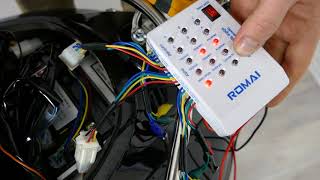 Tutorial, Elektroroller alg. E-Motor Hall-Signal prüfen, Elektroroller Futura