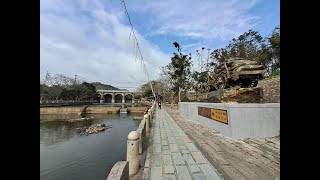 牛欄河親水公園及東安古橋