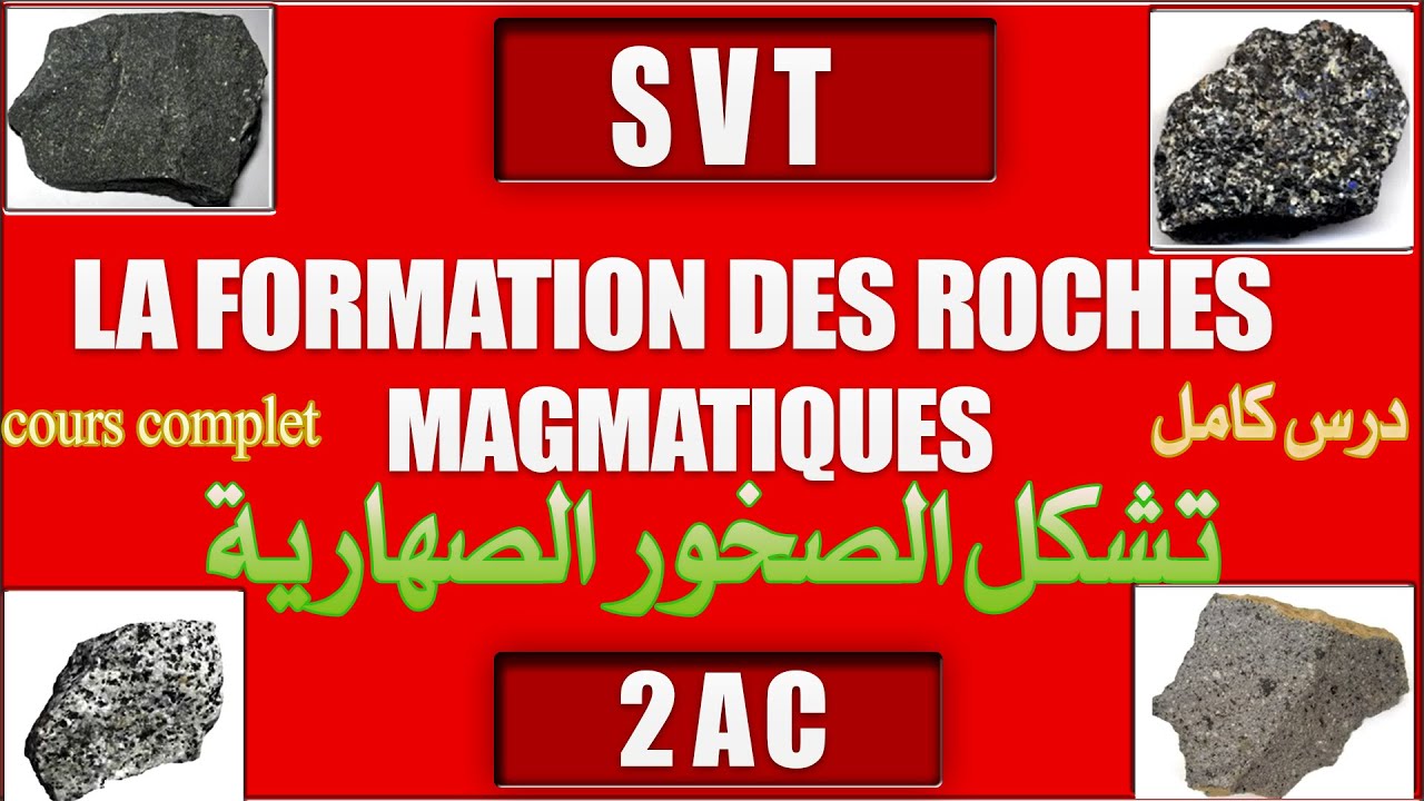 La Formation Des Roches Magmatiques تشكل الصخور الصهارية الدرس كامل ...