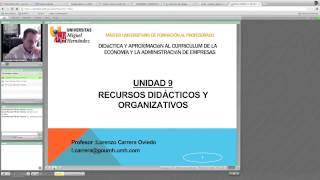 Lec011 TIC, Recursos didácticos  y Actividades complementarias (umh2634 2013-14)