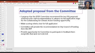 PCEF Committee meeting - September 4, 2024