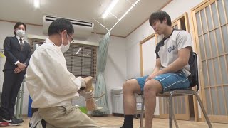 日本代表パラスイマー南井選手 パリでのメダル獲得めざし「義足」作り