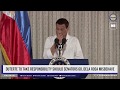 Duterte to take responsibility should Senators Go, dela Rosa misbehave