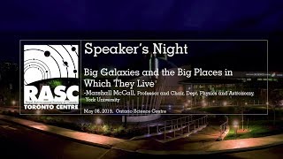 RASC-TC Speaker's Night, May 8, 2019