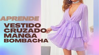 PASO A PASO DE VESTIDO CASUAL / CURSO DE COSTURA GRATIS