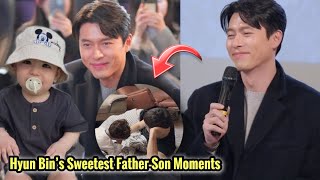 Hyun Bin Reveals Sweet Ways He Spends Time with Baby Alkong and His wife Son Ye Jin❤️