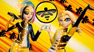 [Miraculous Ladybug] Bee DUET transformation (Chloe + Zoe)