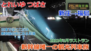 E3系とれいゆ つばさ 新庄→福島 新幹線唯一の観光列車旅