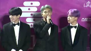 [ BTS ] 190115 Red Carpet 28th Seoul Music Awards  SMA 2019  💜💜💜