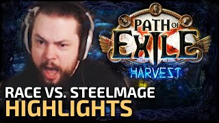 I RACED vs Steelmage! - Stream vs Stream highlights