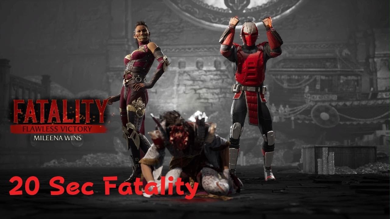 Mortal Kombat 1_20 Sec Mileena Fatality - YouTube