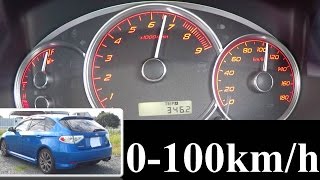 【0-100km/h 加速】 インプレッサ 2.0GT SUBARU GH8 IMPREZA